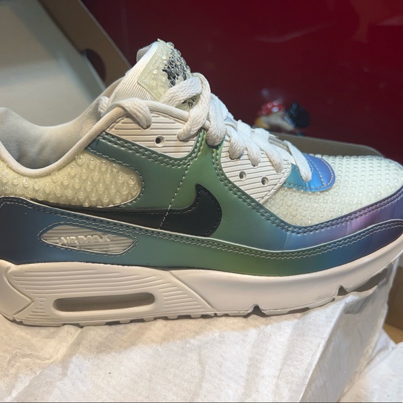 Nike Air Max 90 20 Bubble Pack White GS 4.5Y - Picture 6 of 9